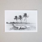 Esther carte postale la pente