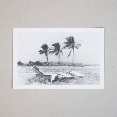 Esther carte postale la pente