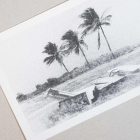 Esther carte postale la pente zoom